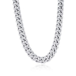 Stainless Steel 14mm Miami Cuban Chain Necklace Gift Boxed 24" Box Clasp